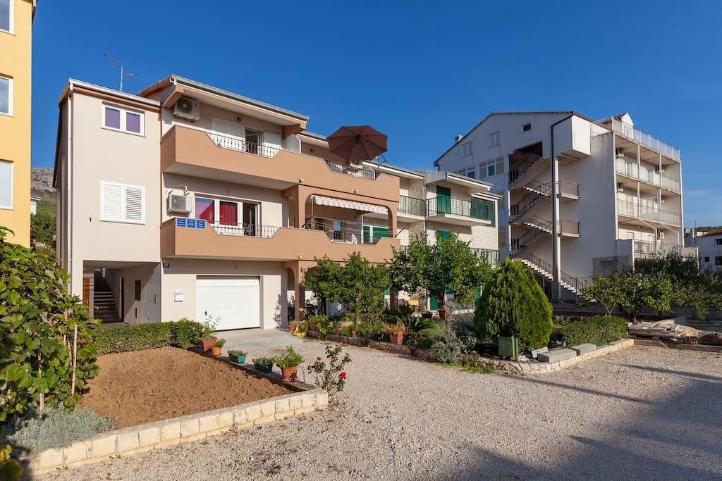 Apartmani Sanja Suta Podstrana Zewnętrze zdjęcie